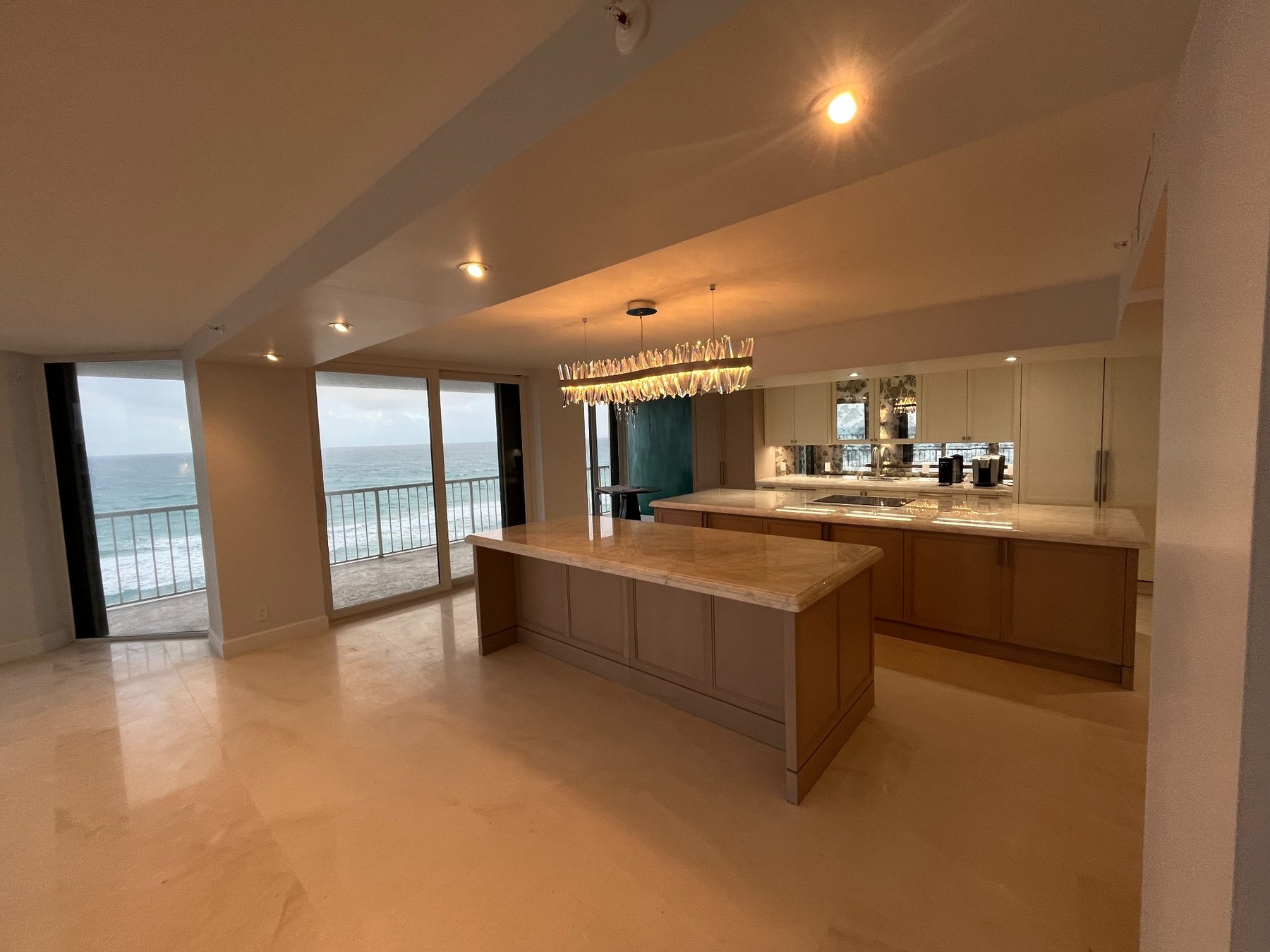 Completed luxury kitchen