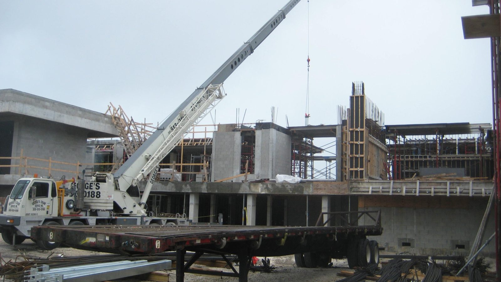 Concrete work — Concrete construction and site coordination
