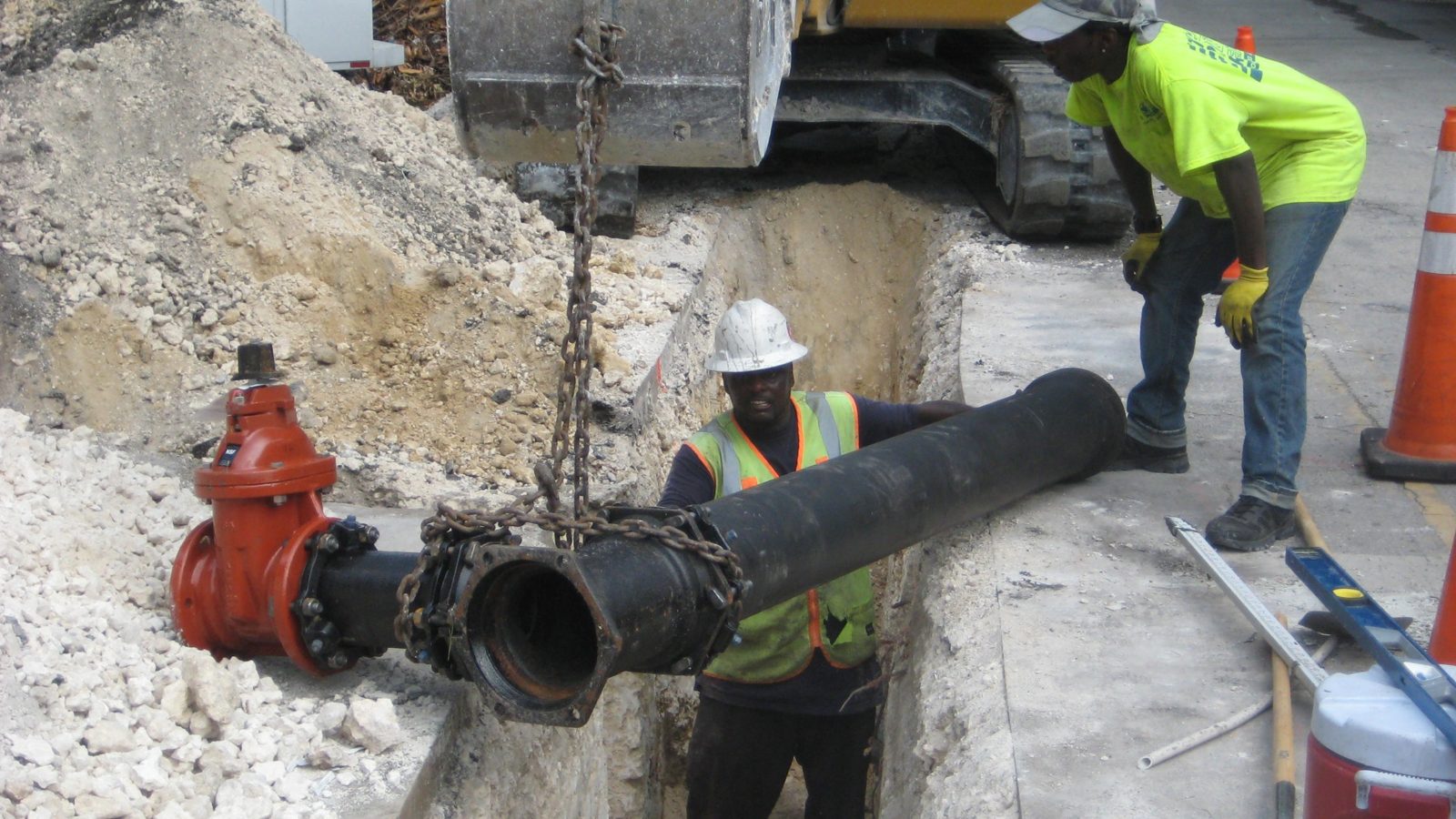 Underground utilities — Underground utility installation